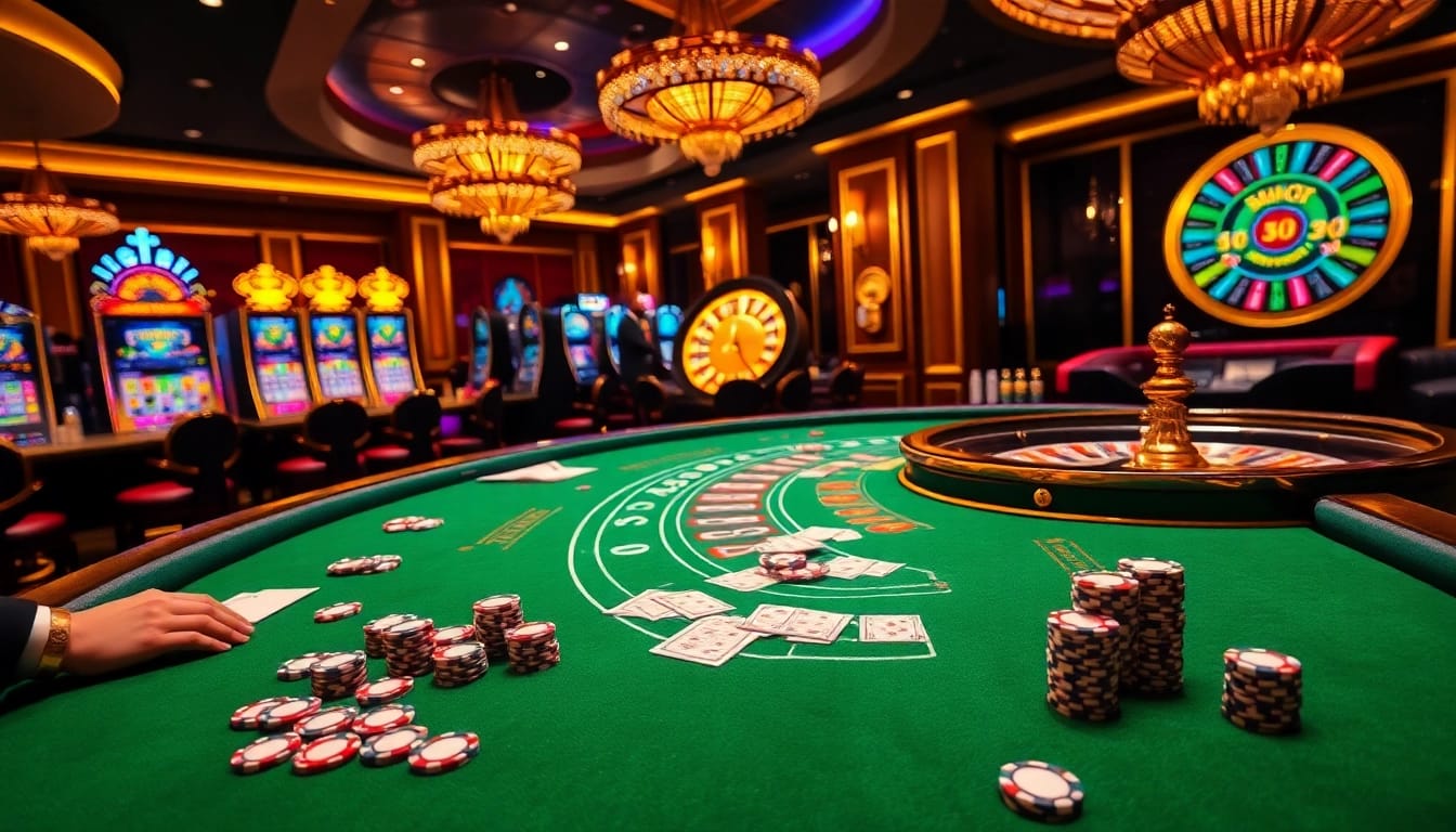 Experience thrilling baccarat action at 99ok casino with professional dealers and vibrant tables.