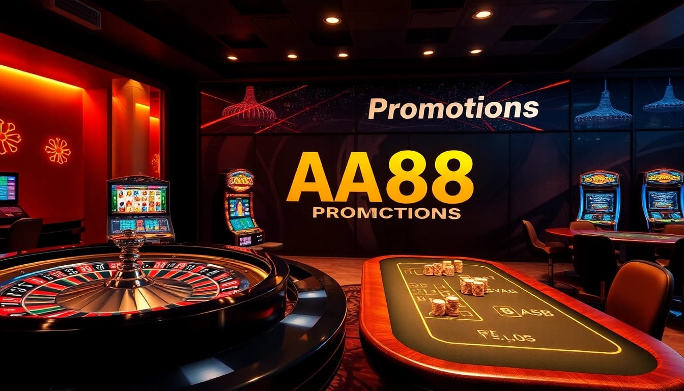 Players engaging exciting online casino games at AA88's vibrant gambling platform.