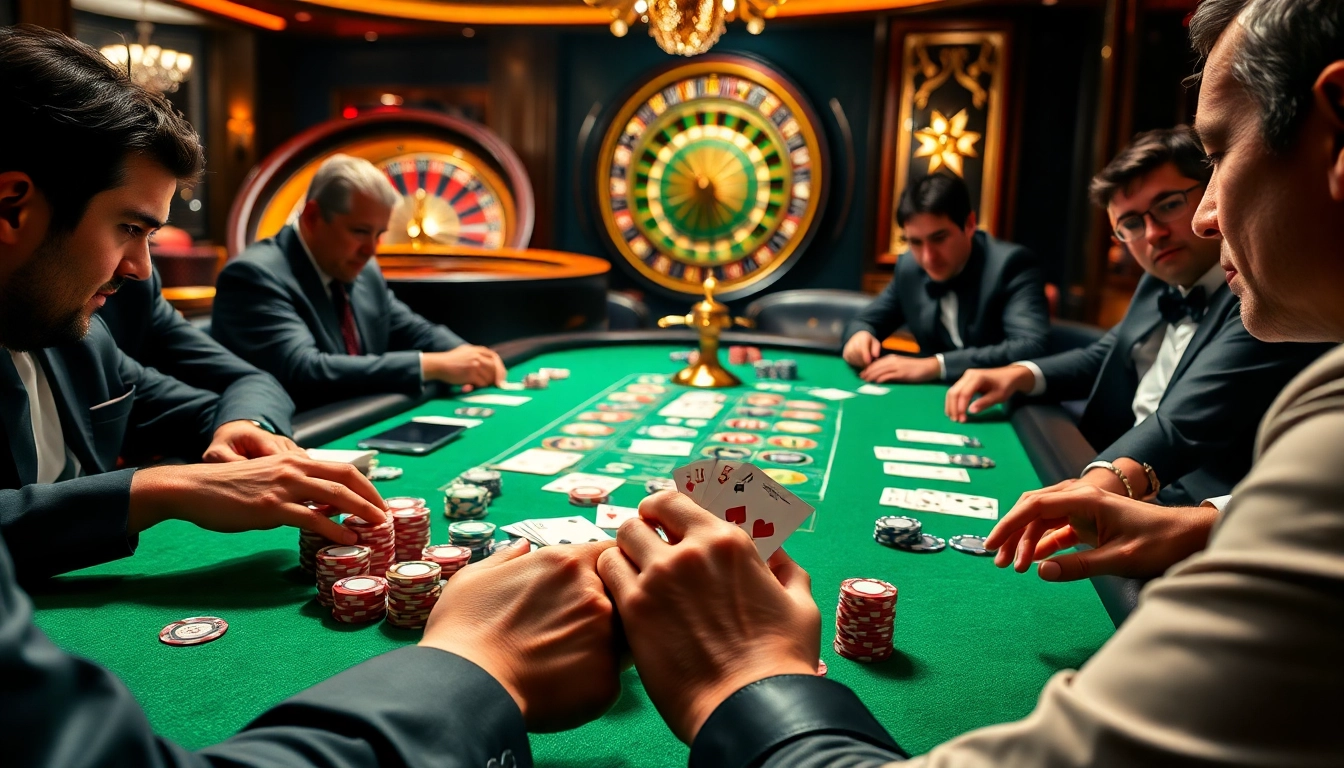 Experience thrilling poker gameplay at Haywin featuring dazzling chips and elegant cards.