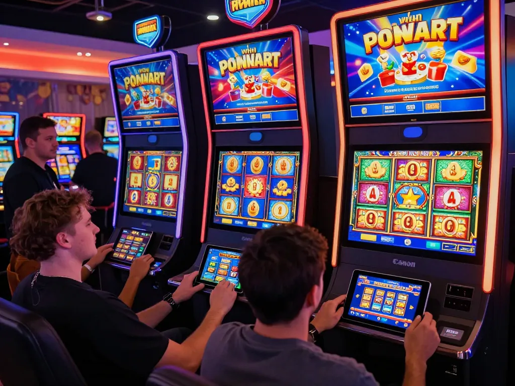 Players engaging with 45 X slot games in a vivid online casino atmosphere filled with excitement.