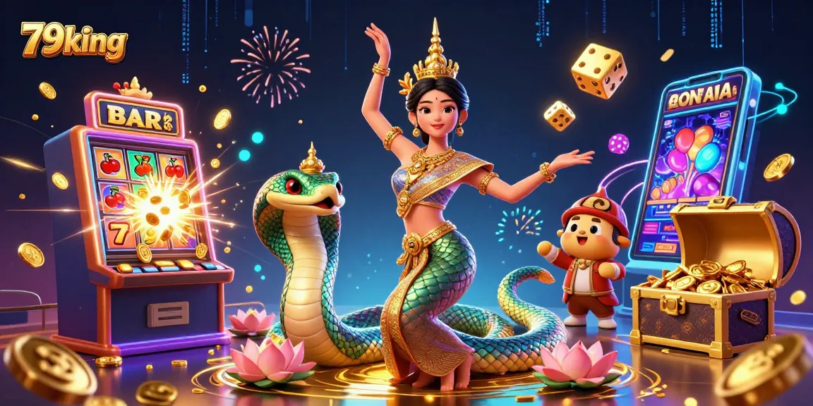 Play slots at 79king for thrilling jackpots with colorful casino visuals and immersive fun.
