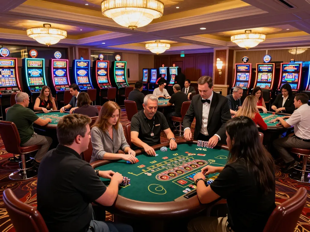 Players engaging with dynamic casino games at 68winathen, showcasing excitement and strategy.