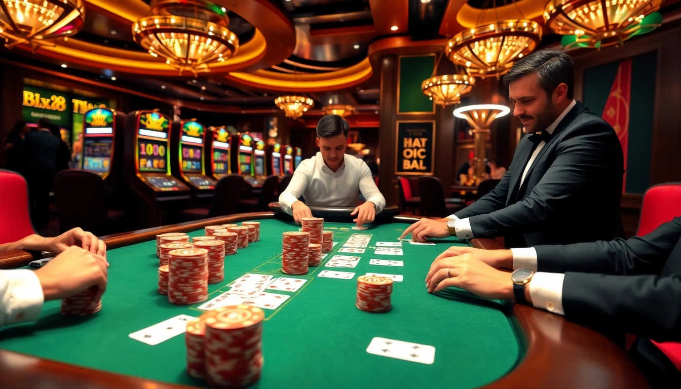 Engage in thrilling blackjack at BK8's luxurious online casino experience.