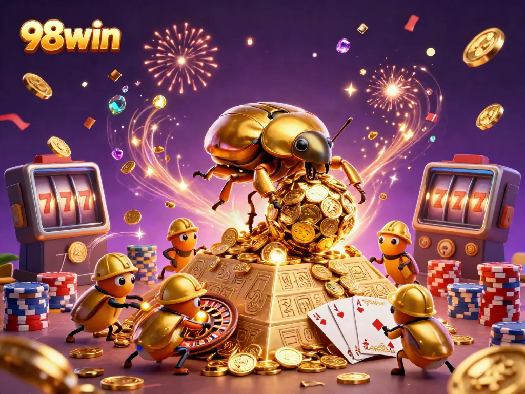 Experience thrilling gaming with 98win's vibrant cash rewards and lucky spins!