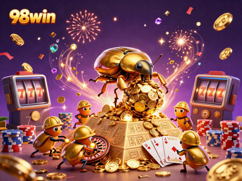 Experience thrilling gaming with 98win's vibrant cash rewards and lucky spins!