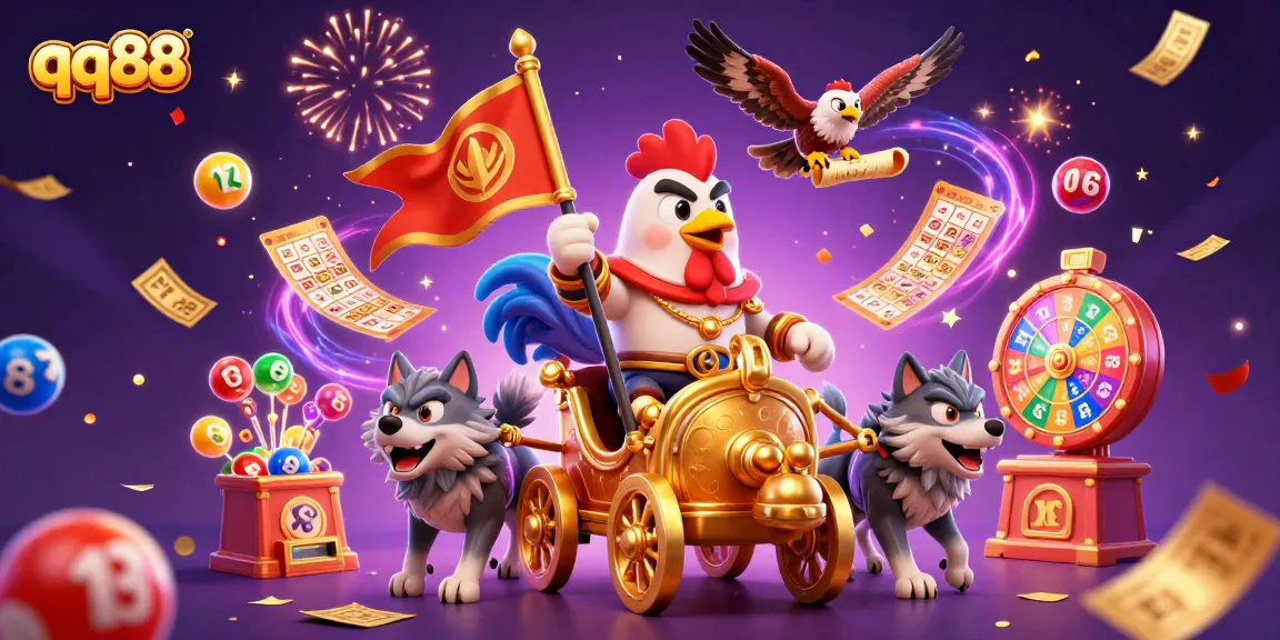 Engage with exciting lottery and bingo experiences at qq88, featuring vibrant game elements.