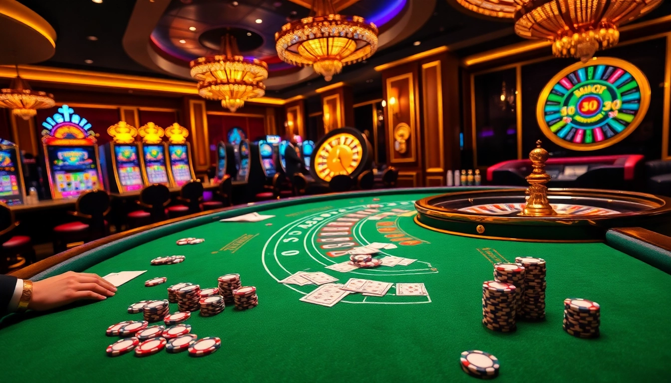 Experience thrilling baccarat action at 99ok casino with professional dealers and vibrant tables.
