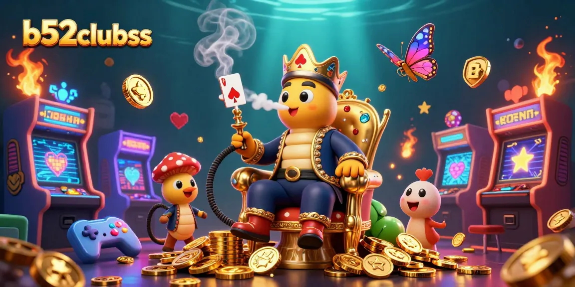 Experience thrilling gameplay at b52clubss with stunning visuals and casino-themed characters.