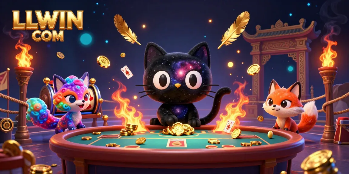 Experience cosmic casino excitement with LLWIN COM's vibrant universe, featuring unique characters and thrilling game elements.