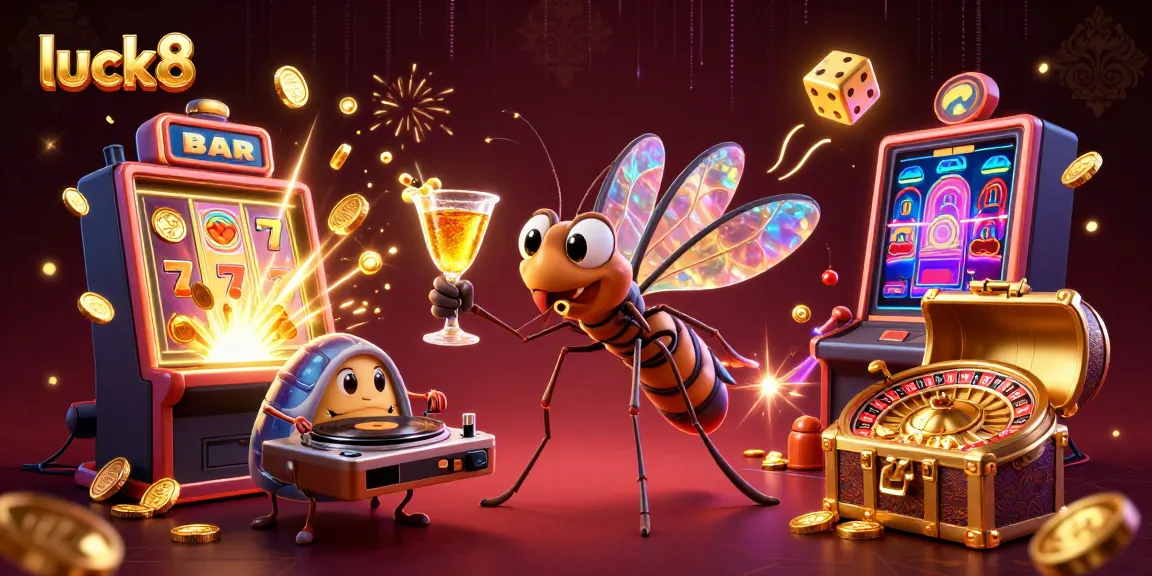 Experience luck8 as a thrilling casino world comes alive, featuring unique characters and vibrant gaming elements.