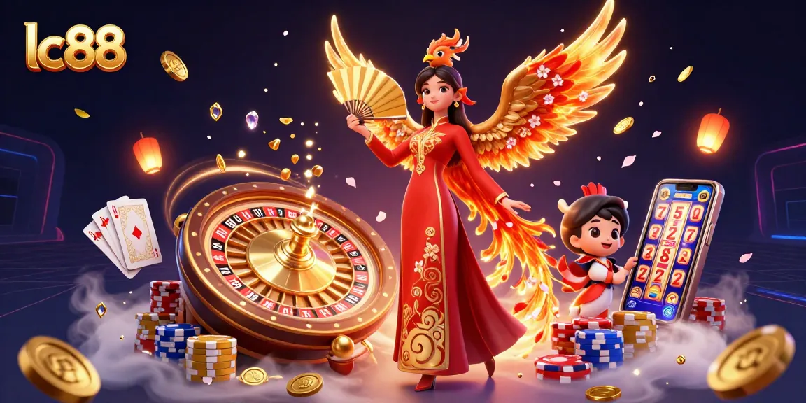 Experience thrilling gambling at lc88 with vibrant casino elements and stunning visuals.