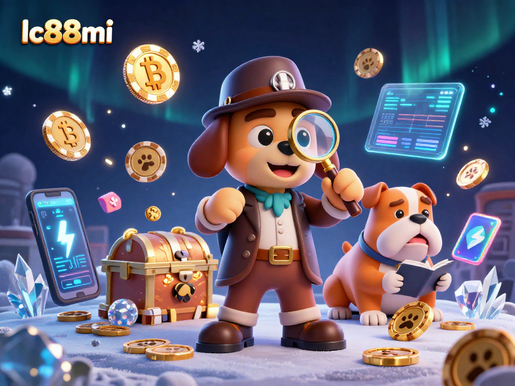 Participate in thrilling bets at lc88mi, featuring unique poker chip clues and crypto elements.