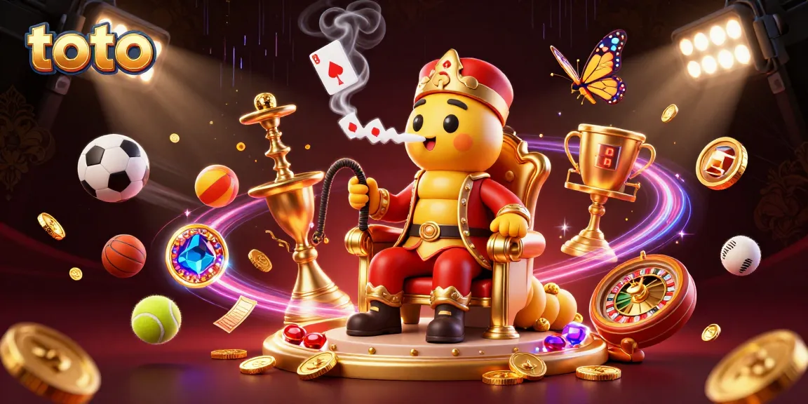 Engage with the famed toto brand in a vibrant sports betting atmosphere, featuring dynamic elements.