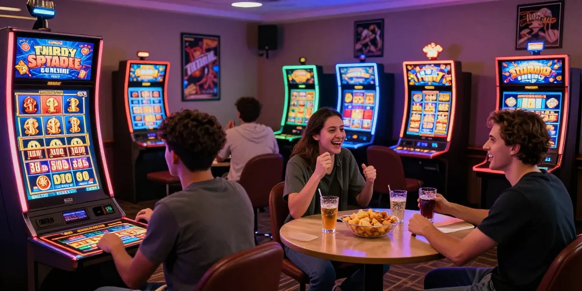 Friends enjoying gameplay at credit card casinos at https://chps.org.uk with vibrant visuals and engaging atmosphere.