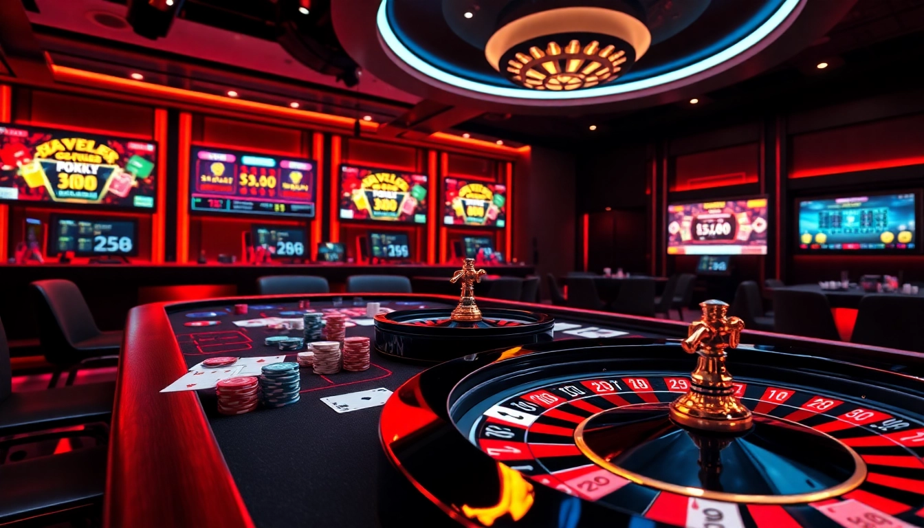 Experiencers engaging with innovative online gambling at trang chủ nk88 showcasing dazzling excitement and luxury.