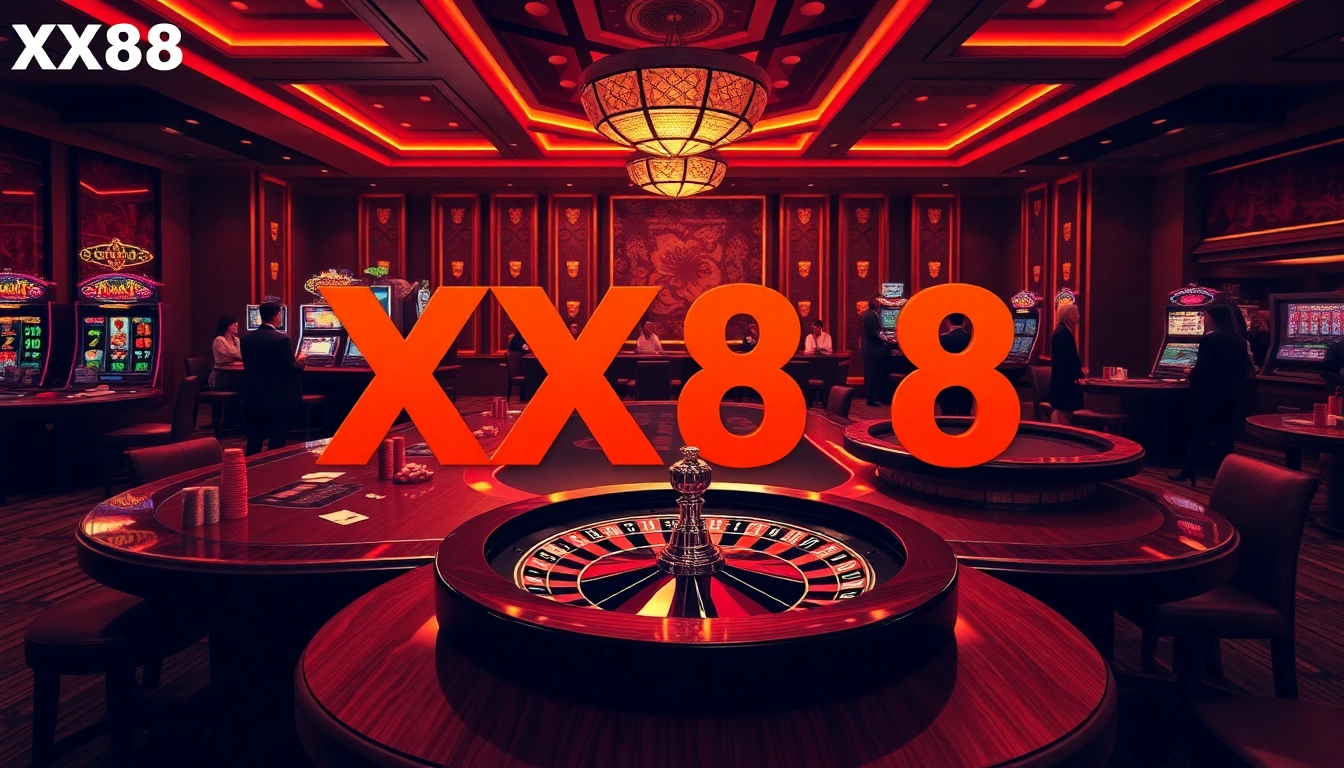 Experience the thrills of online gaming with XX88's engaging casino interface featuring exciting gameplay.