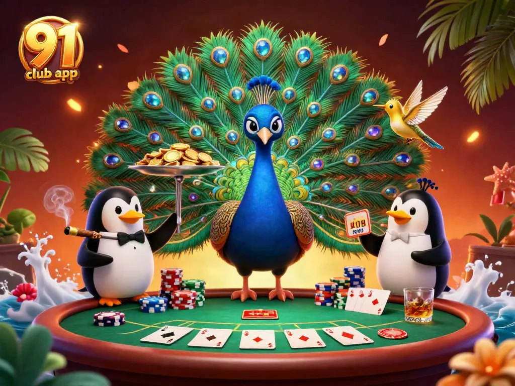 Engage with thrilling games on the 91 club app featuring rich visuals and dynamic gambling elements.