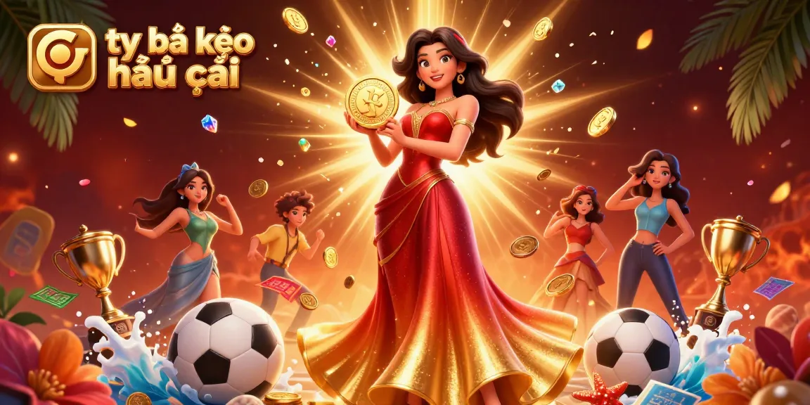 Experience thrilling sports betting with tỷ lệ kèo nhà cái shown in a stunning casino illustration, featuring dynamic action elements.