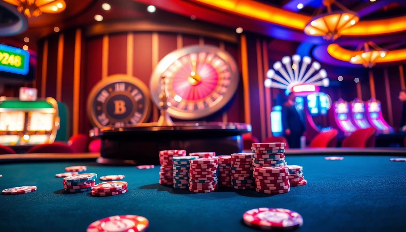 Experience the excitement at open88's luxurious casino with engaging poker and roulette.