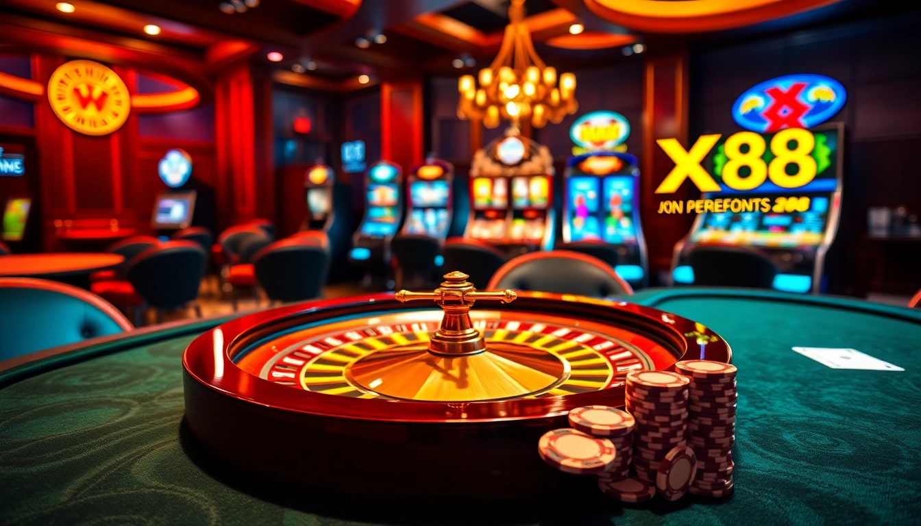 Join the excitement at XX 88 with thrilling games and vibrant casino atmospheres.