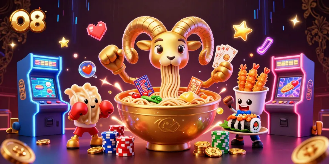Engage with O8's vibrant casino world, featuring dynamic characters and colorful gaming elements.