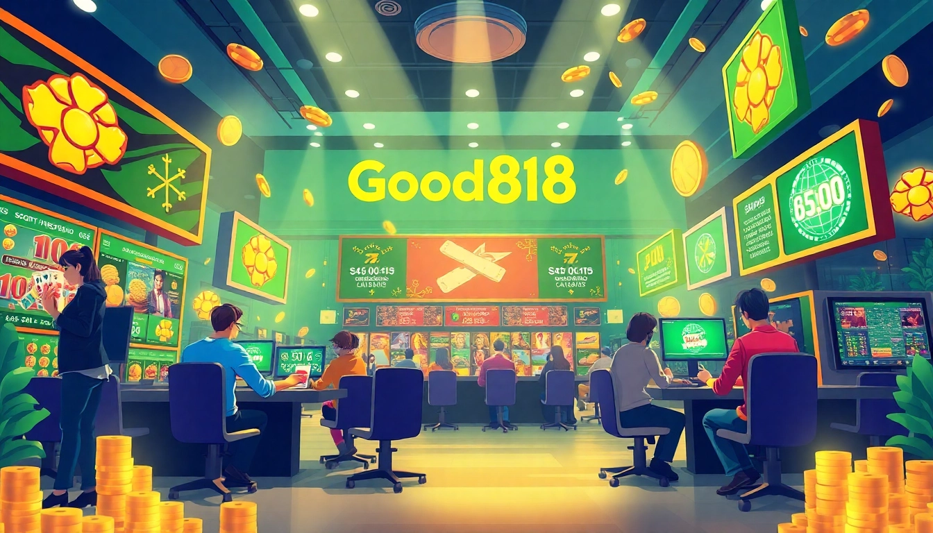 Engage with online gaming at good88.hu.net featuring vibrant slots and betting options.