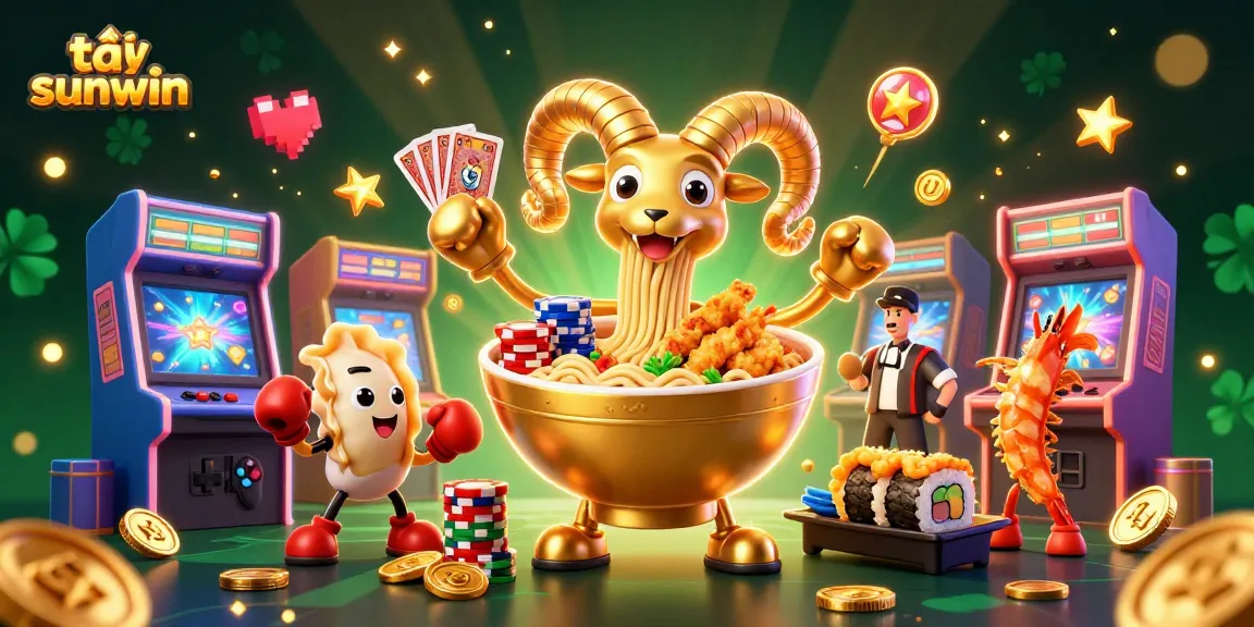 Experience the gaming thrill of tải sunwin with vibrant 3D characters in a dynamic casino scene!