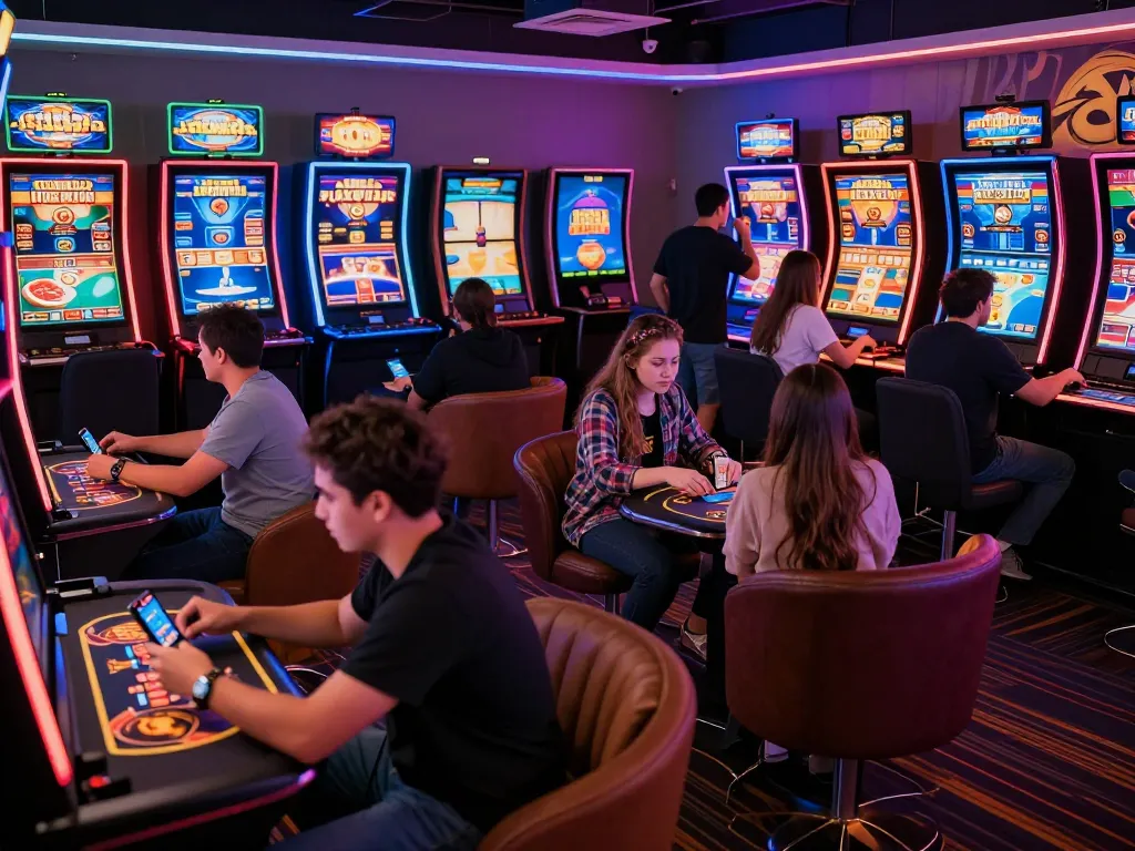 Sunwin online gaming platform featuring vibrant casino games and enthusiastic players.