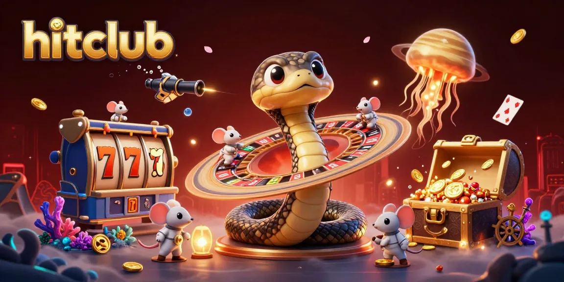Experience the thrill of the hitclub with cosmic betting and stunning 3D visuals in an online casino.