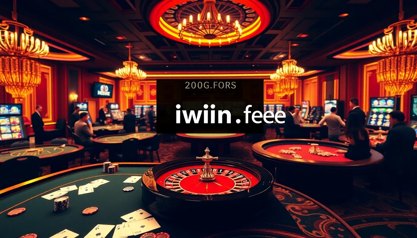 Savvy players enjoying their gambling experience at iwin.free casino with vibrant games and roulette.