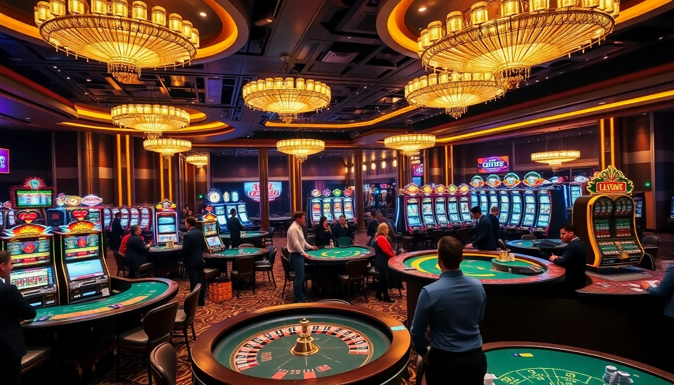 Experience G28 excitement with vibrant casino action featuring roulette and blackjack tables.