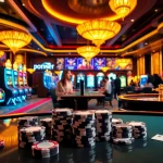 Experience the excitement of gambling at uu88vn.com with vibrant slot machines and poker tables.
