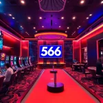 Experience the thrilling online casino environment of 566 with vibrant gaming options and professional dealers.