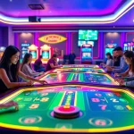Vibrant online gaming environment at ev88win.live with dynamic casino elements.