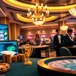 Engaging casino experience at 566, showcasing players enjoying diverse games in a vibrant atmosphere.