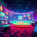 Engaging digital casino interface at luck8win.live showcasing vibrant games and betting options.