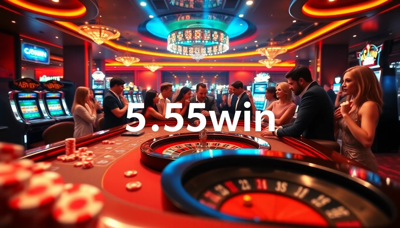 Experience the thrill of winning at 555win with vibrant casino action and excitement.
