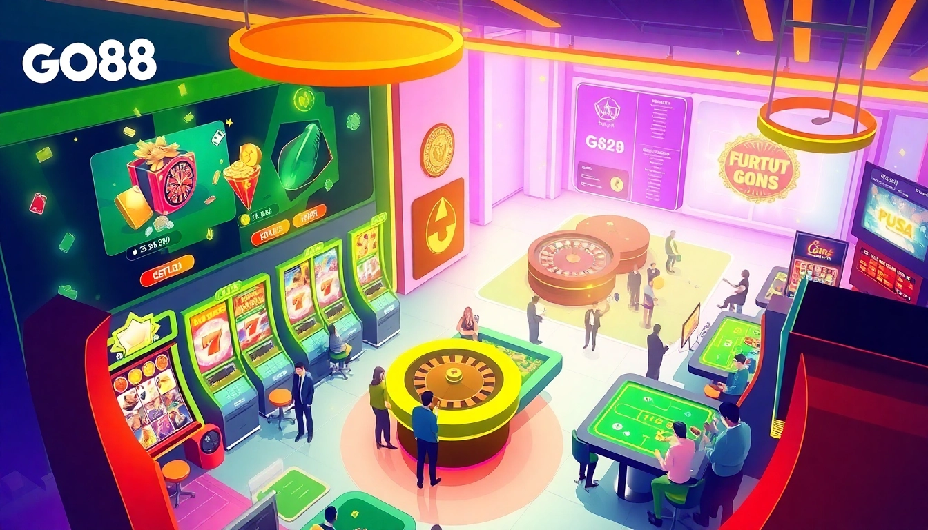 Exciting online gaming interface at https://go-88.us.com/, showcasing vibrant casino games and secure features.