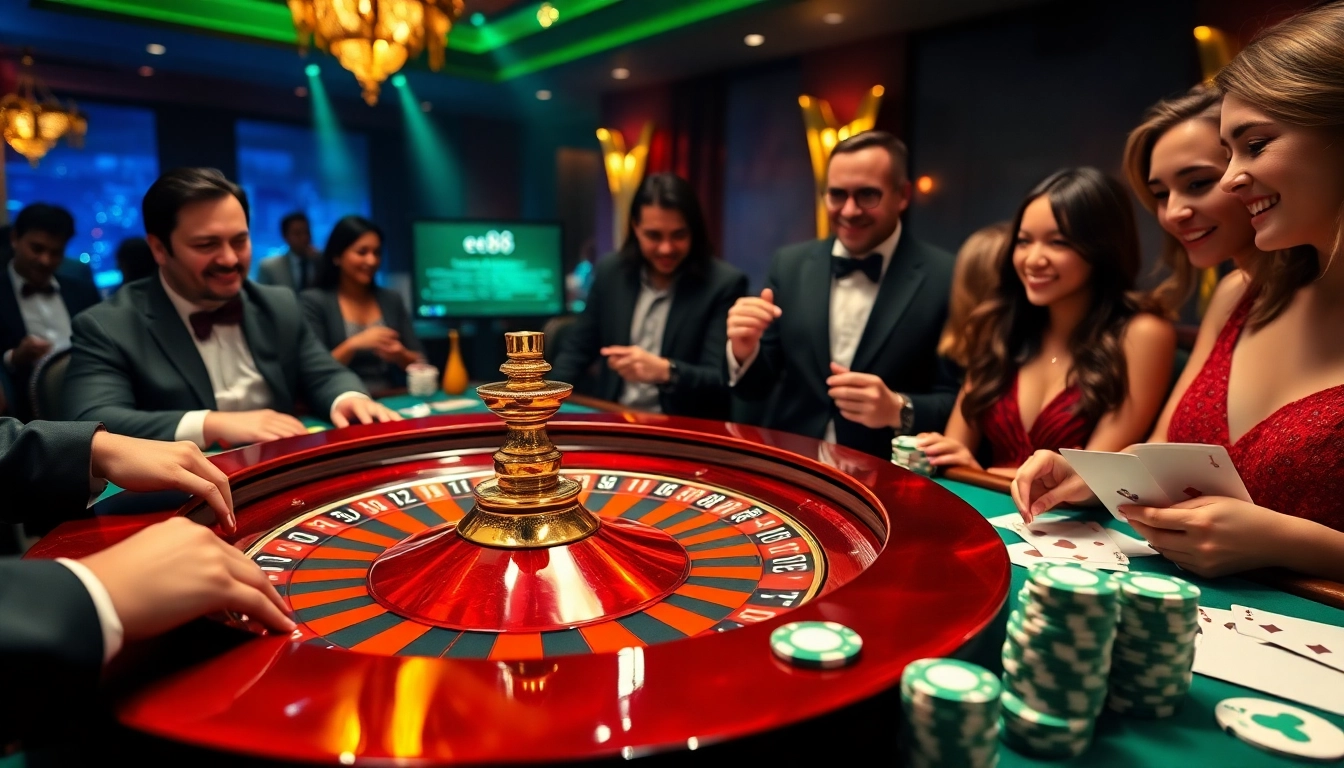 Experience the excitement of ee88 with vibrant casino games and engaging interactions.