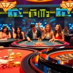 Lô đề Sunwin online gambling action with vibrant casino elements and excited players.