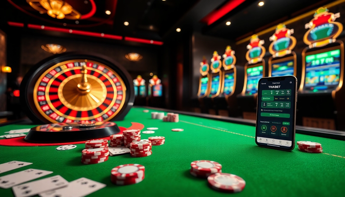 Experience high-stakes action with THABET casino games and dynamic betting options.