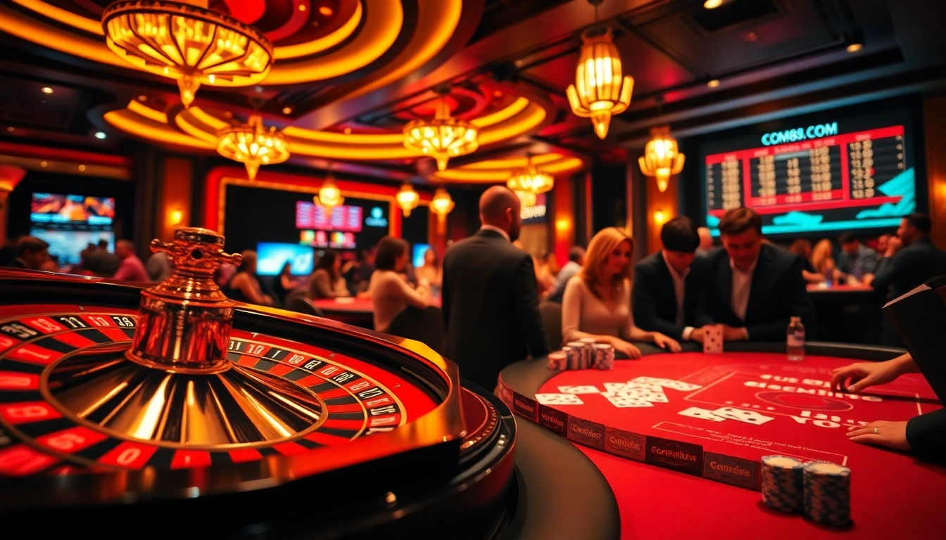 Experience the thrill of winning at cm88.com with lively poker games and vibrant casino tables.