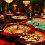 High-stakes casino scene highlighting 88AA gaming with roulette wheel and poker chips.
