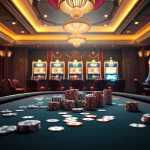 Experience the excitement of online gambling with https://lucky88ai.net/'s vibrant casino scene featuring poker and slot machines.