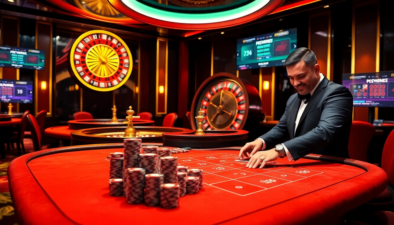 Experience the thrilling excitement of ee 88 gaming with vibrant casino tables and poker chips.