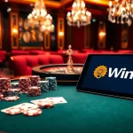 Experience the thrill of "Sun Win" with premium casino tables and luxurious gaming elements.