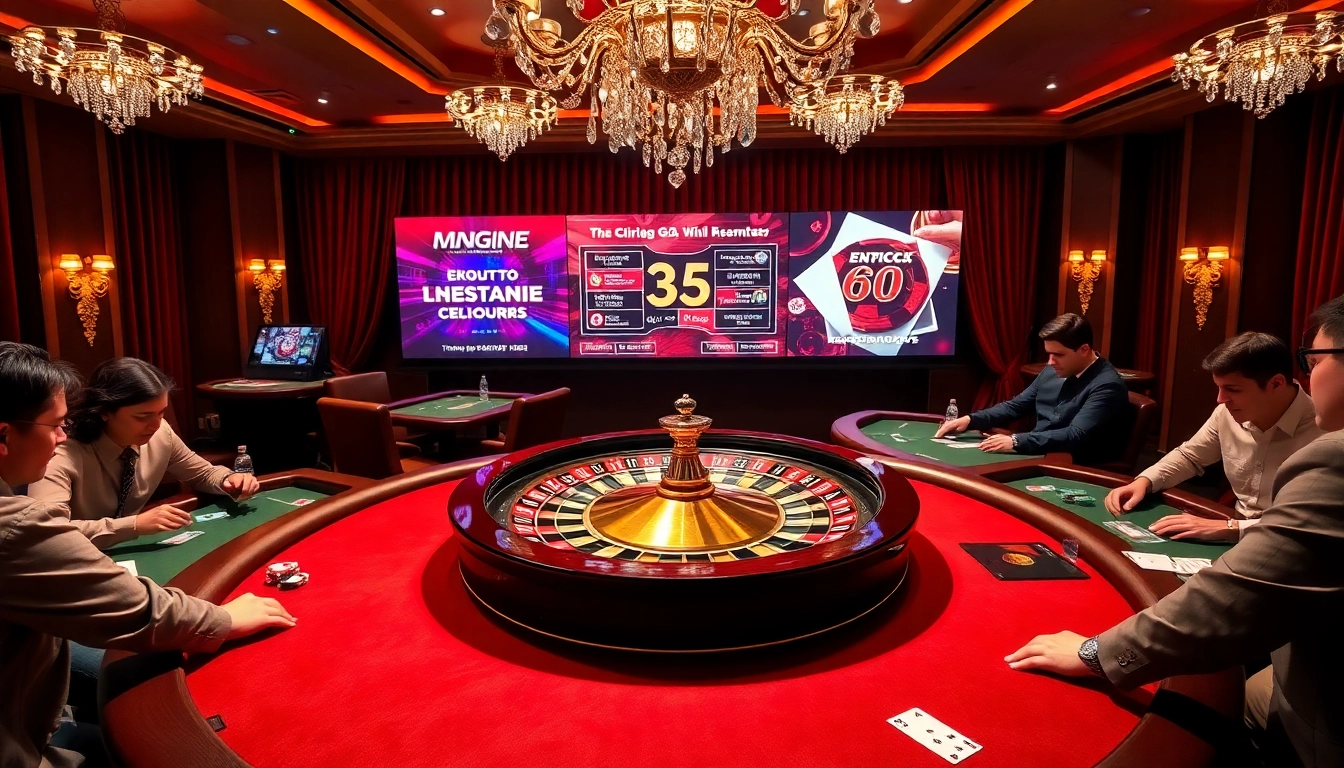 Experience thrilling bets at the MB66 casino with vibrant roulette and engaging players.
