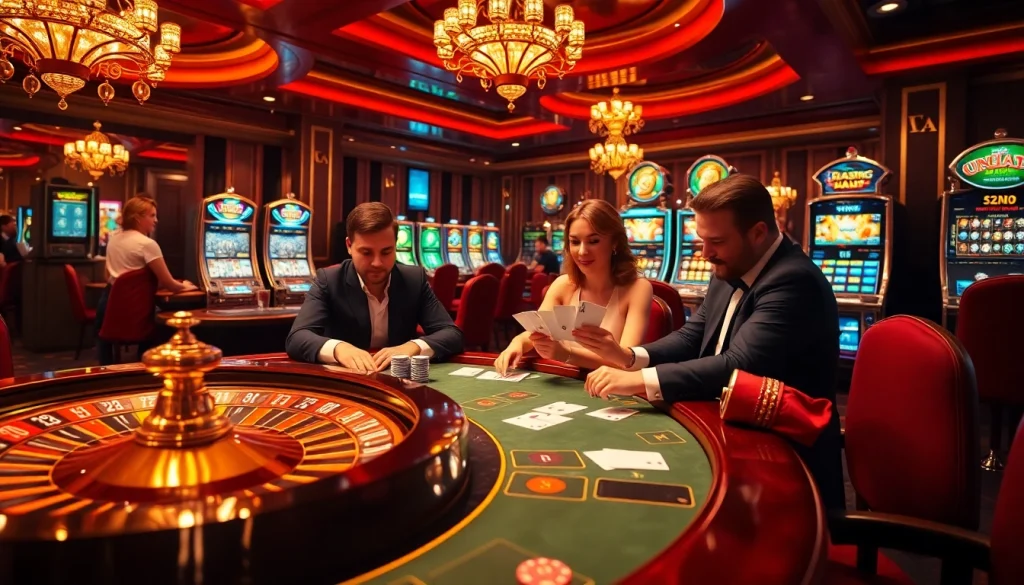 Experience thrilling action at the casino with https://kjc365.com/ where skilled players wager on high-stakes games.